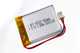 3.7V 553037 500mAh 核酸检测仪聚合物锂电池 3.7V 553037 500mAh 核酸检测仪聚合物锂电池